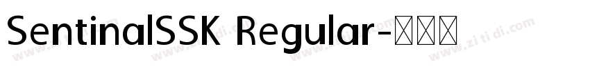 SentinalSSK Regular字体转换